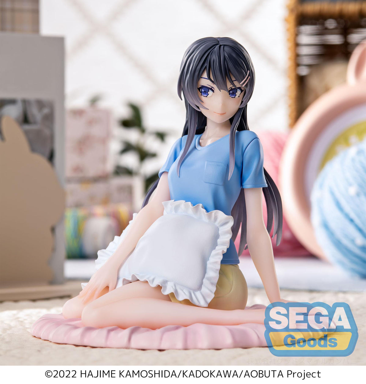 Rascal Does Not Dream of Bunny Girl Senpai - Mai Sakurajima - Pajamas Luminasta Figur (SEGA)