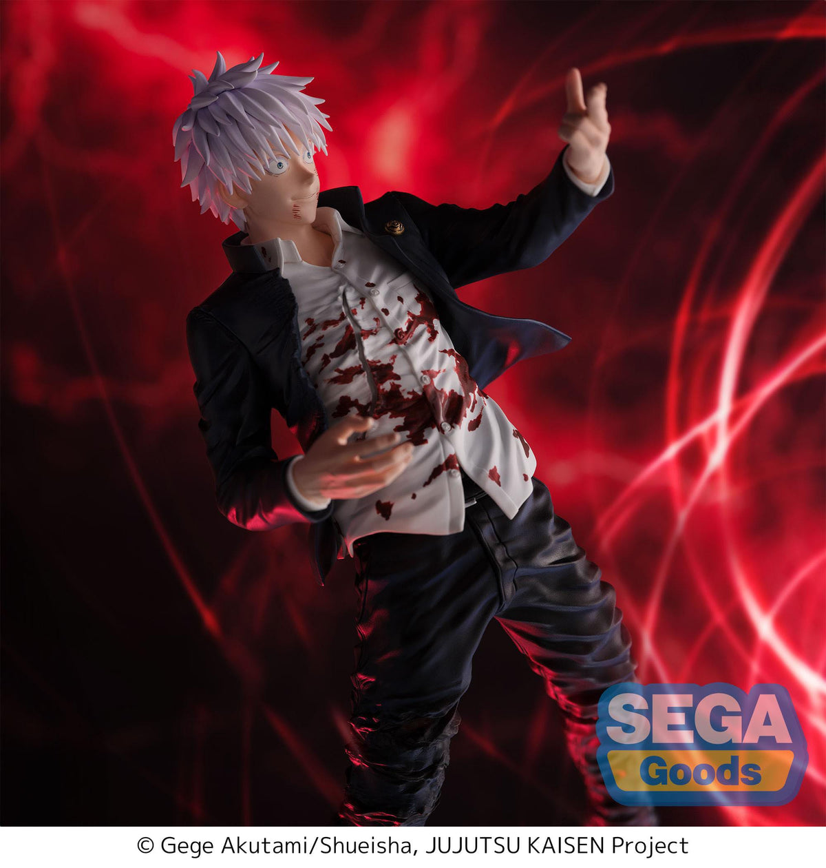 Jujutsu Kaisen Inventario Oculto/Muerte Prematura - Satoru Gojo - Técnica Maldita Reversión: Rojo - Figurizm Alpha figura (SEGA)