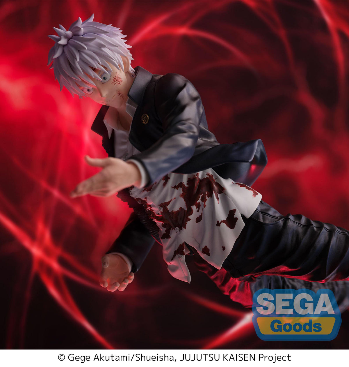 Jujutsu Kaisen Inventario Oculto/Muerte Prematura - Satoru Gojo - Técnica Maldita Reversión: Rojo - Figurizm Alpha figura (SEGA)