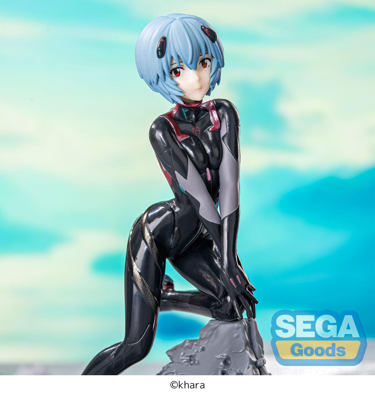 Evangelion: 3.0+1.0 Thrice Upon a Time - Rei Ayanami - 30th Anniversary Vignetteum Luminasta Figur (SEGA)