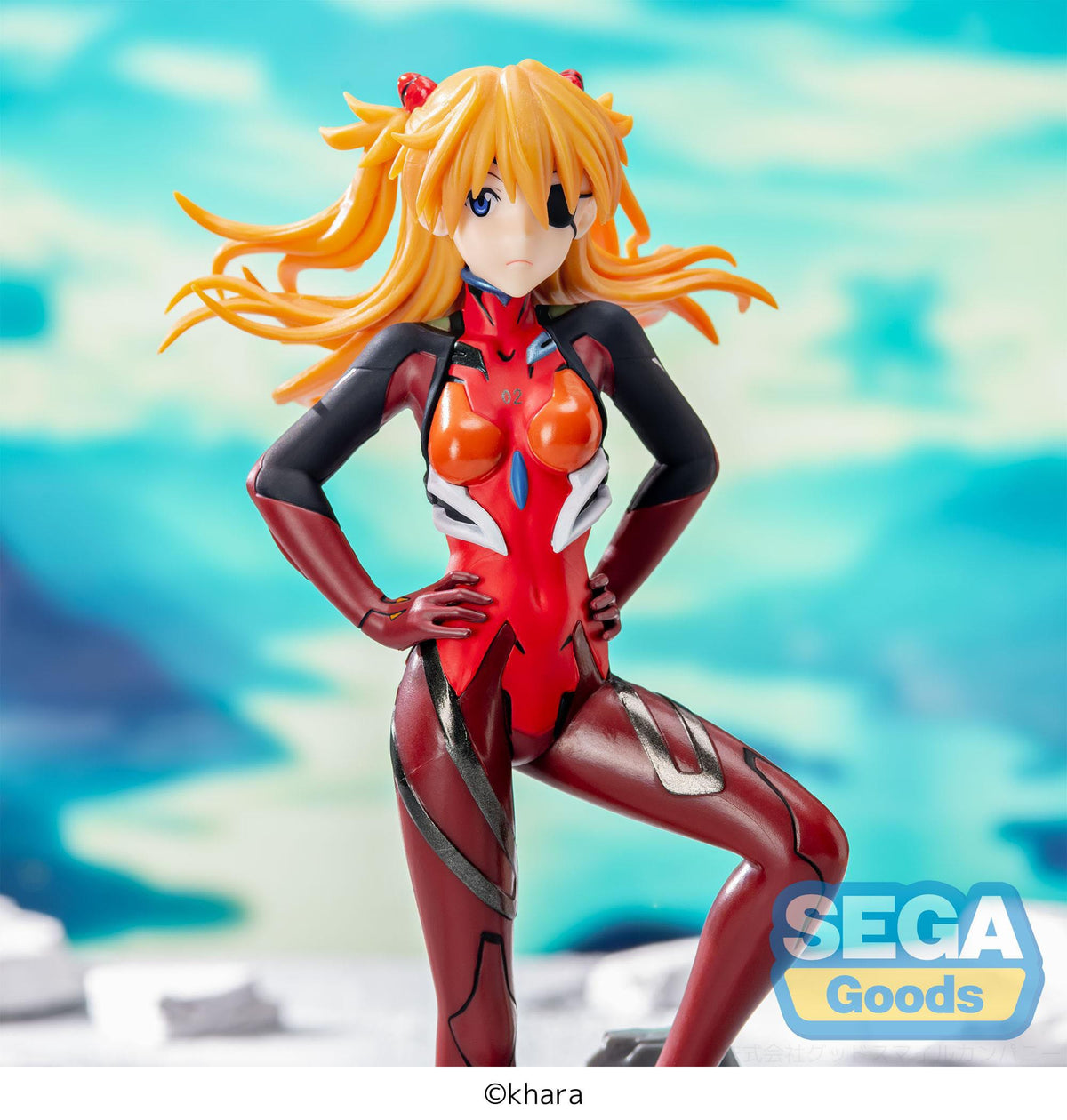 Evangelion: 3.0+1.0 Thrice Upon a Time - Asuka Shikinami Langley - 30th Anniversary Vignetteum Luminasta Figur (SEGA)