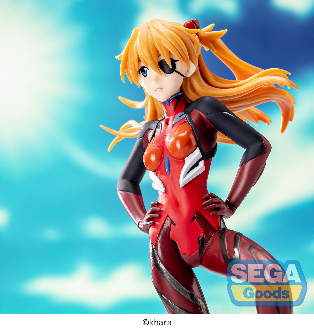 Evangelion: 3.0+1.0 Thrice Upon a Time - Asuka Shikinami Langley - 30th Anniversary Vignetteum Luminasta Figur (SEGA)