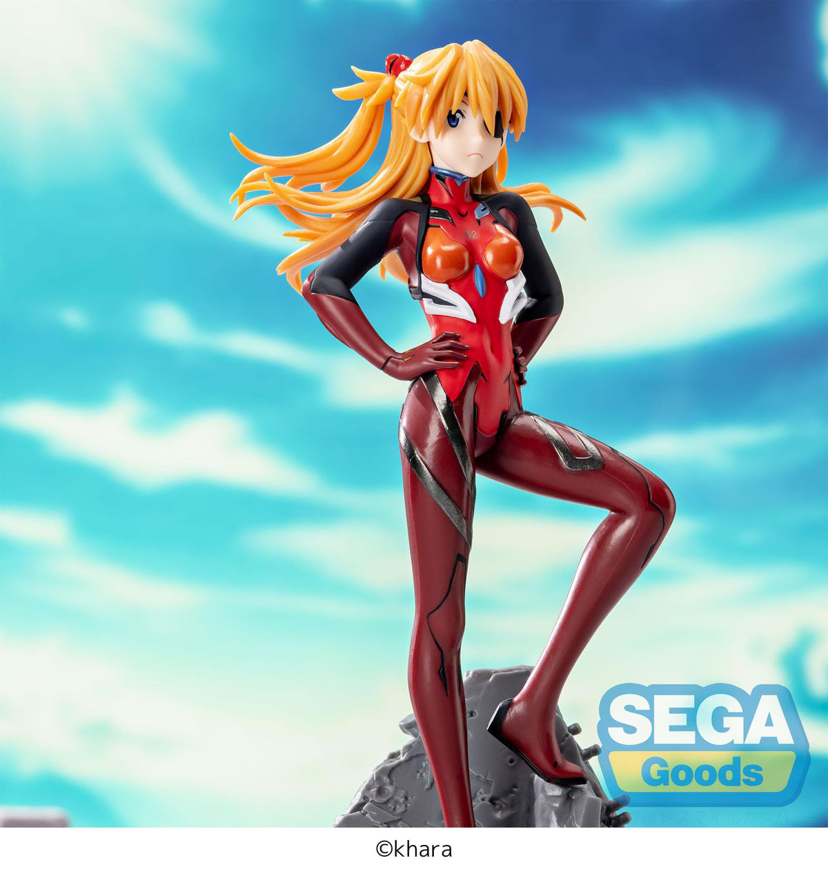 Evangelion: 3.0+1.0 Thrice Upon a Time - Asuka Shikinami Langley - 30th Anniversary Vignetteum Luminasta Figur (SEGA)