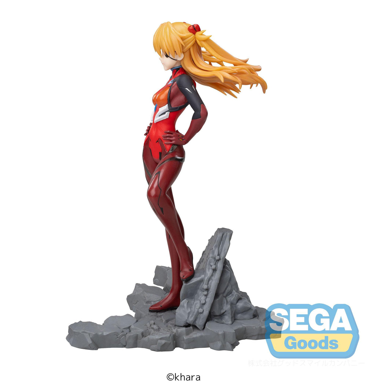 Evangelion: 3.0+1.0 Thrice Upon a Time - Asuka Shikinami Langley - 30th Anniversary Vignetteum Luminasta Figur (SEGA)