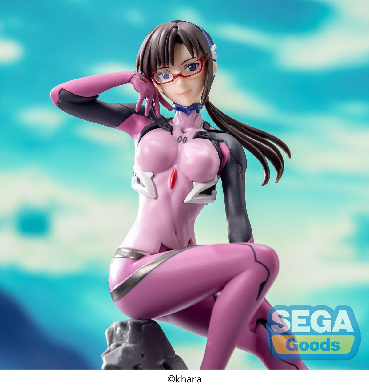 Evangelion: 3.0+1.0 Thrice Upon a Time - Mari Makinami Illustrious - 30th Anniversary Vignetteum Luminasta Figur (SEGA)