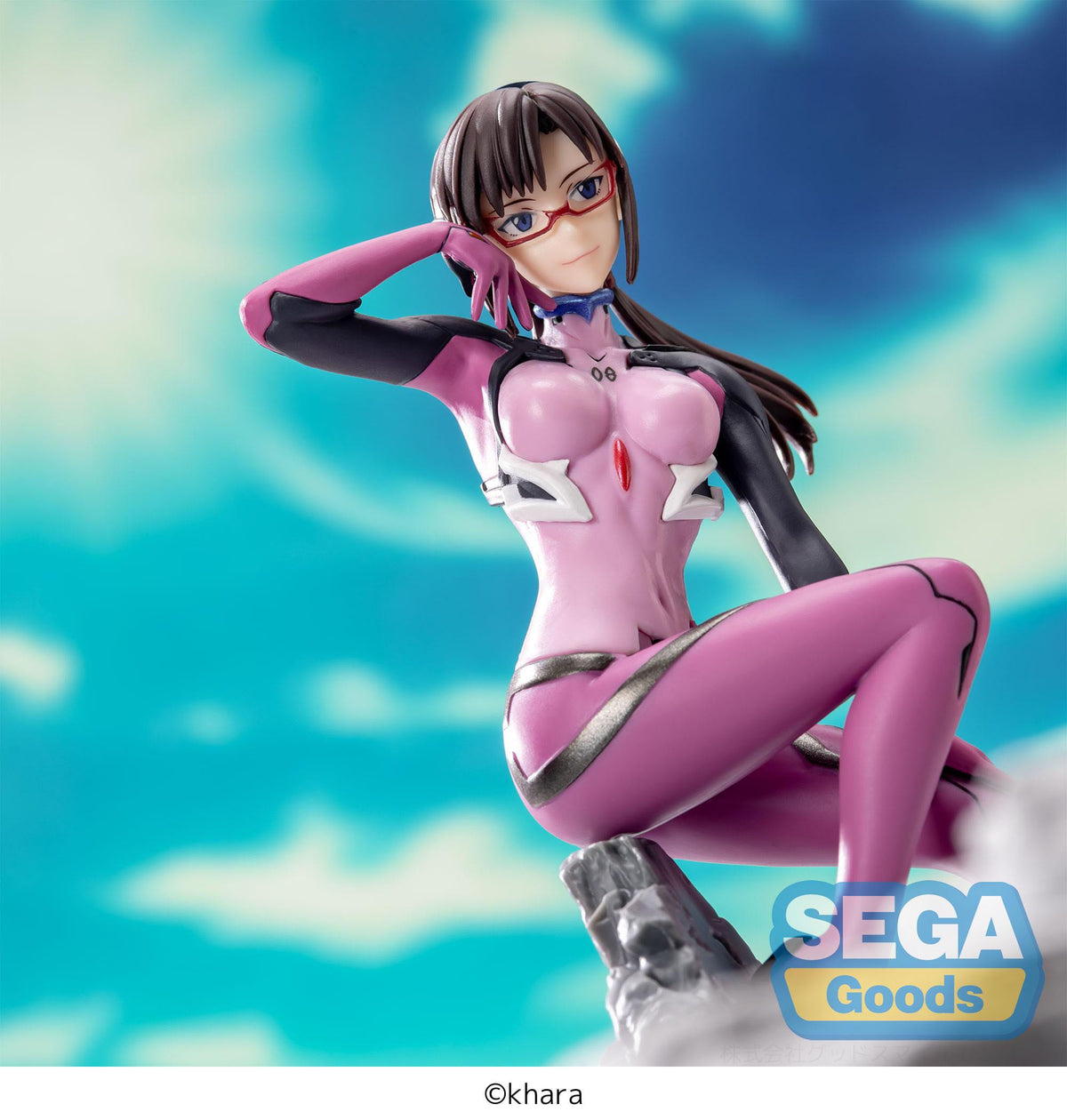 Evangelion: 3.0+1.0 Thrice Upon a Time - Mari Makinami Illustrious - 30th Anniversary Vignetteum Luminasta Figur (SEGA)