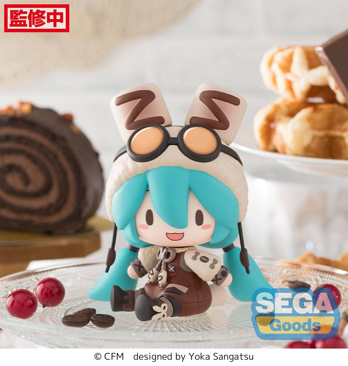 Hatsune Miku - Marshmallow Hot Cocoa - Fuwa Petit Chibi Figur (SEGA)