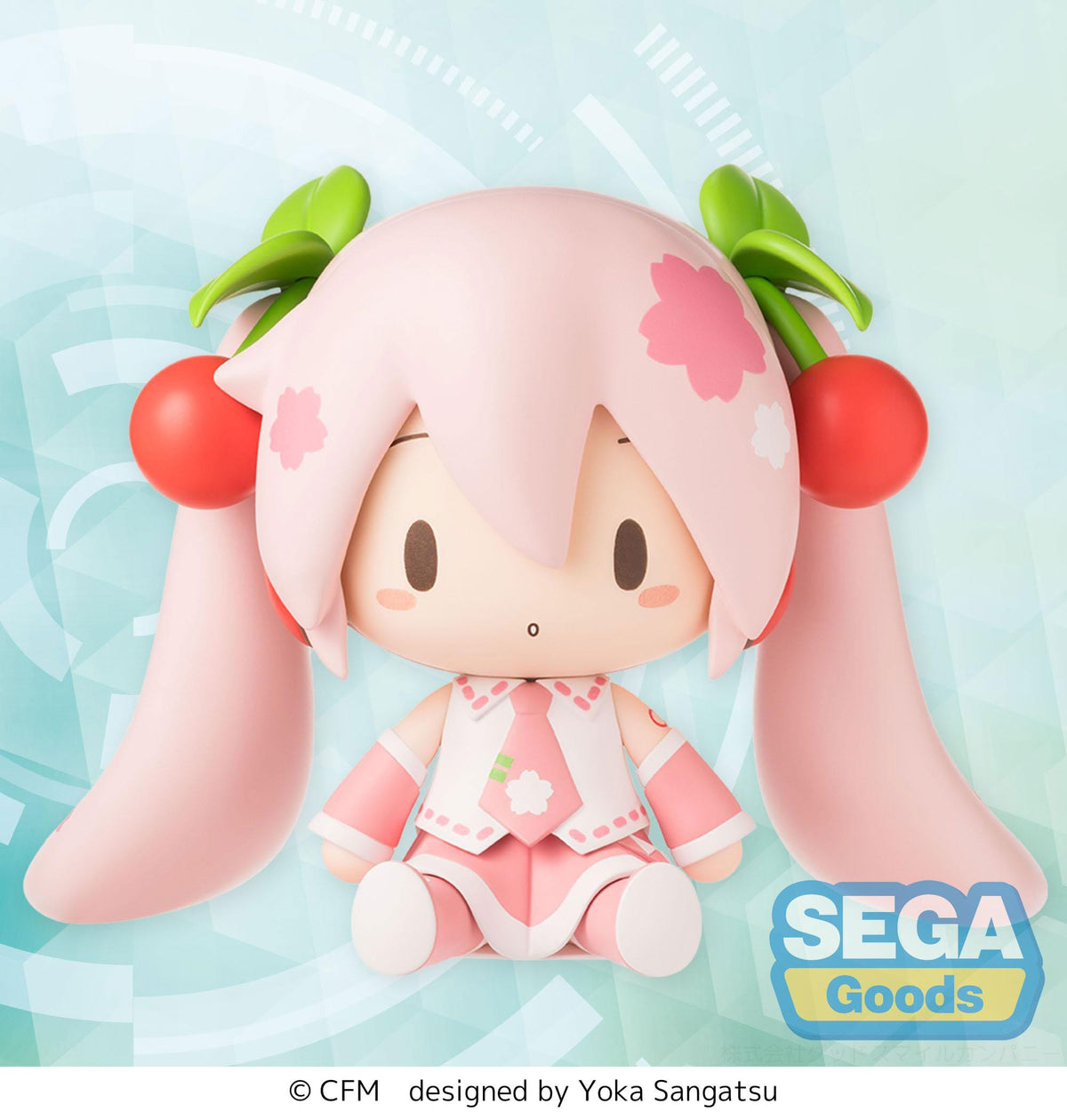 Hatsune Miku - Sakura Miku - Fuwa Petit Chibi Figur (SEGA)
