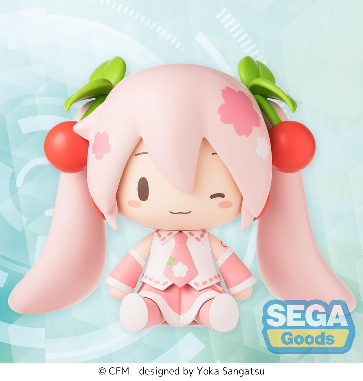 Hatsune Miku - Sakura Miku - Fuwa Petit Chibi Figur (SEGA)