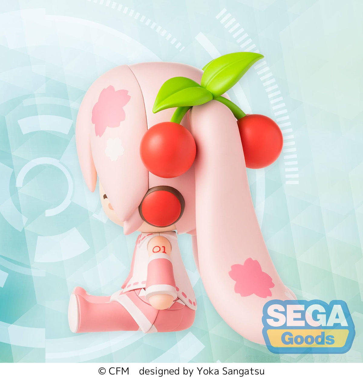 Hatsune Miku - Sakura Miku - Fuwa Petit Chibi Figur (SEGA)