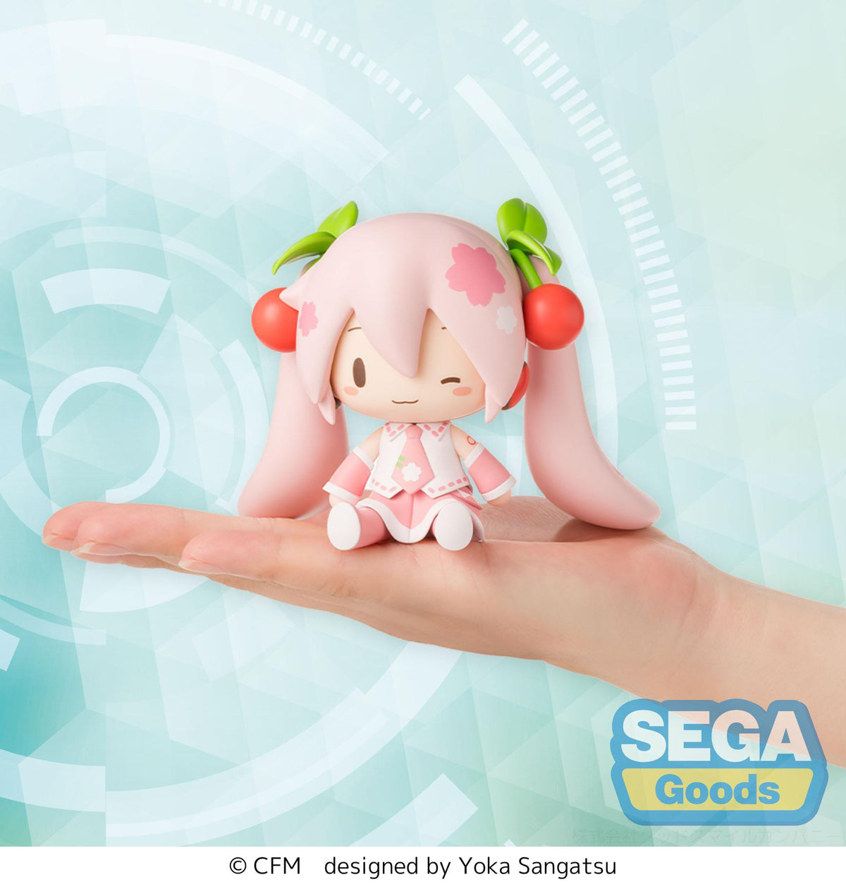 Hatsune Miku - Sakura Miku - Fuwa Petit Chibi Figur (SEGA)