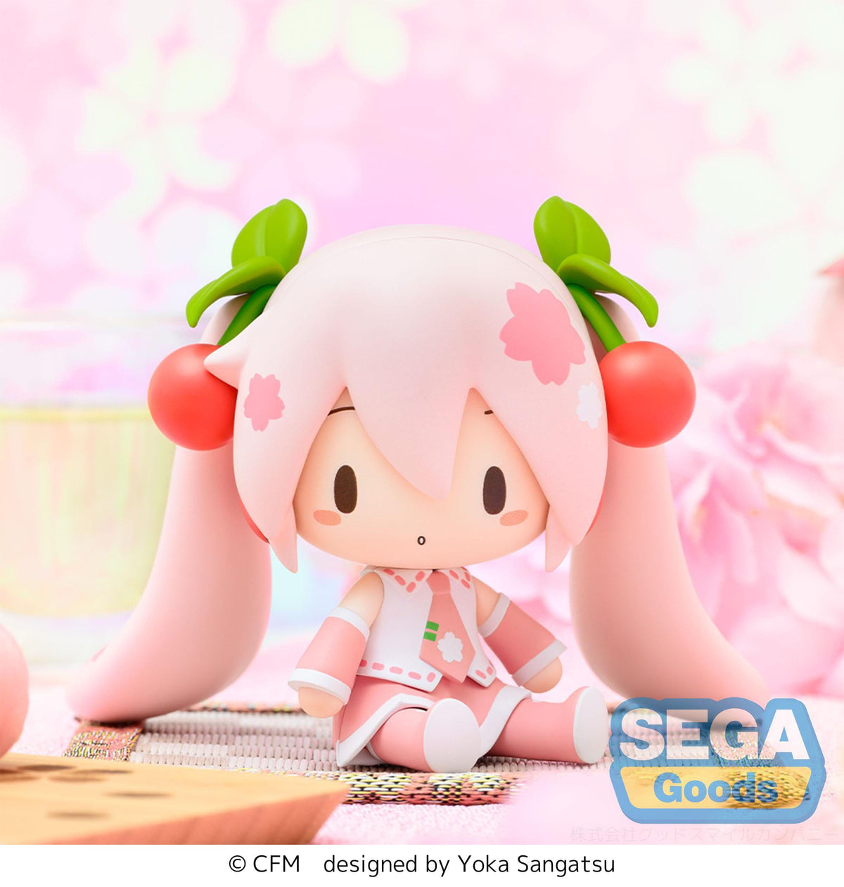 Hatsune Miku - Sakura Miku - Fuwa Petit Chibi Figur (SEGA)