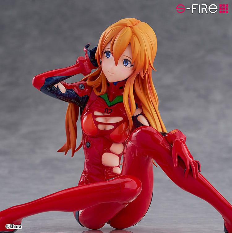 Rebuild of Evangelion - Asuka Shikinami Langley - S -Fire figure 1/7 (Sega)
