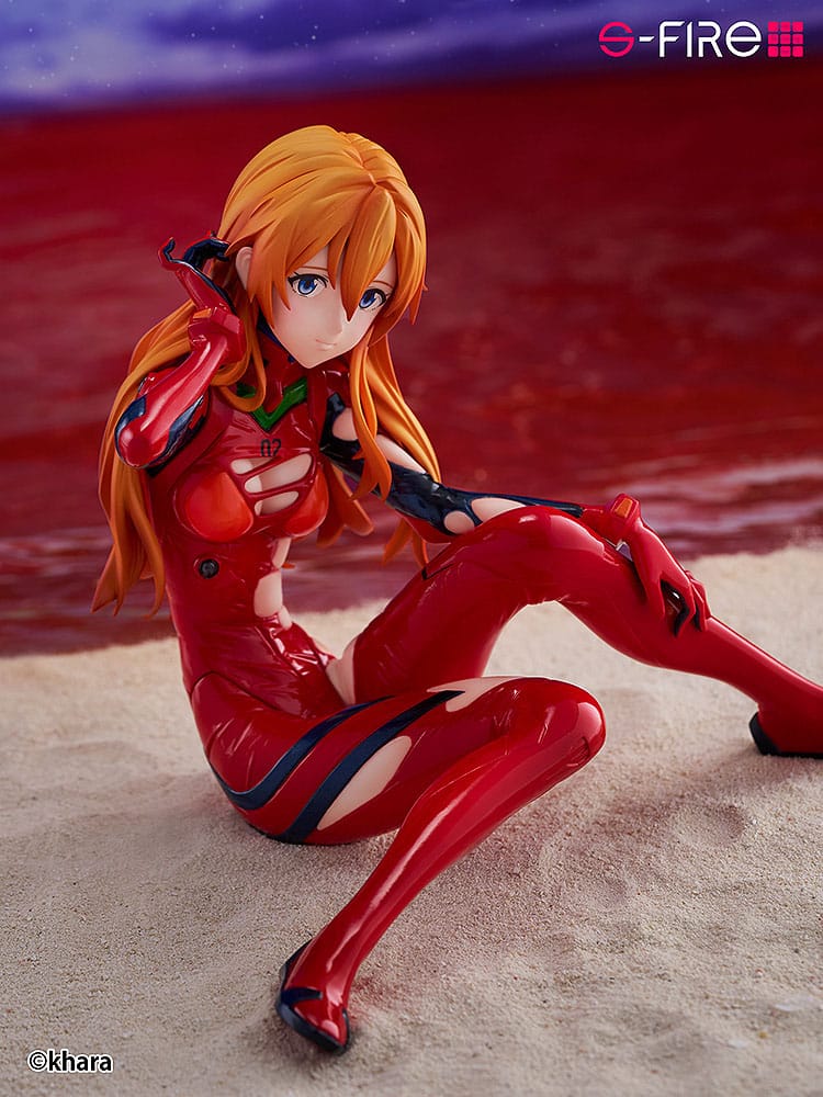 Rebuild of Evangelion - Asuka Shikinami Langley - S -Fire figure 1/7 (Sega)