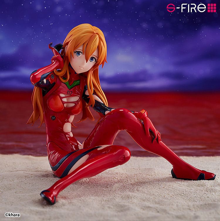 Rebuild of Evangelion - Asuka Shikinami Langley - S -Fire figure 1/7 (Sega)