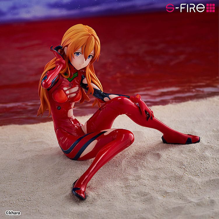 Rebuild of Evangelion - Asuka Shikinami Langley - S -Fire figure 1/7 (Sega)