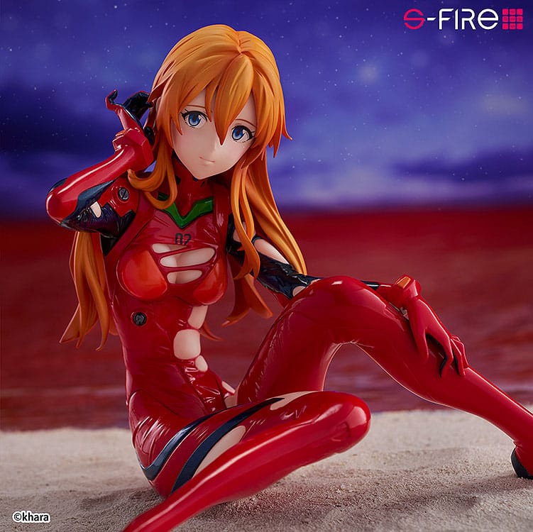 Rebuild of Evangelion - Asuka Shikinami Langley - S -Fire figure 1/7 (Sega)