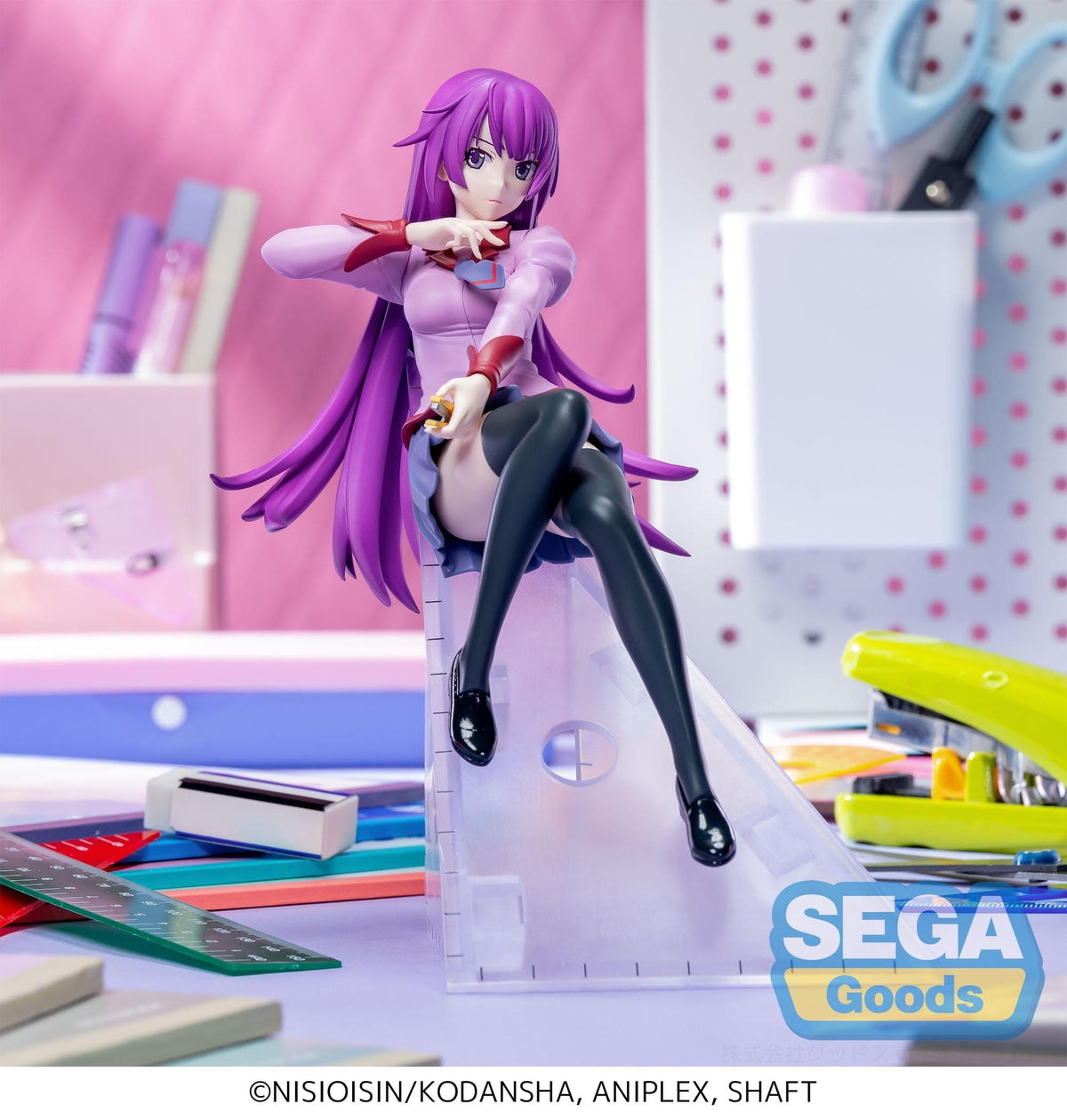 Monogatari Series - Hitagi Senjyogahara - Luminasta Figur (SEGA)