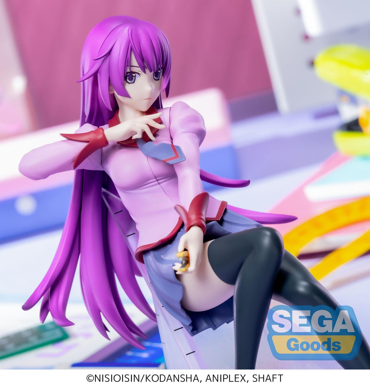 Monogatari Series - Hitagi Senjyogahara - Luminasta Figur (SEGA)