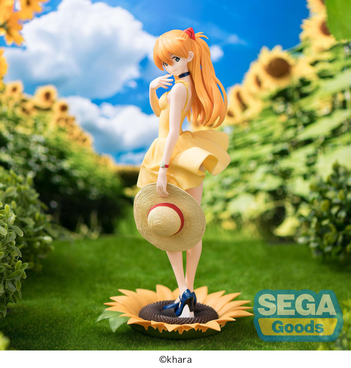 Rebuild of Evangelion - Asuka - Summer Dress Luminasta Figur (SEGA)