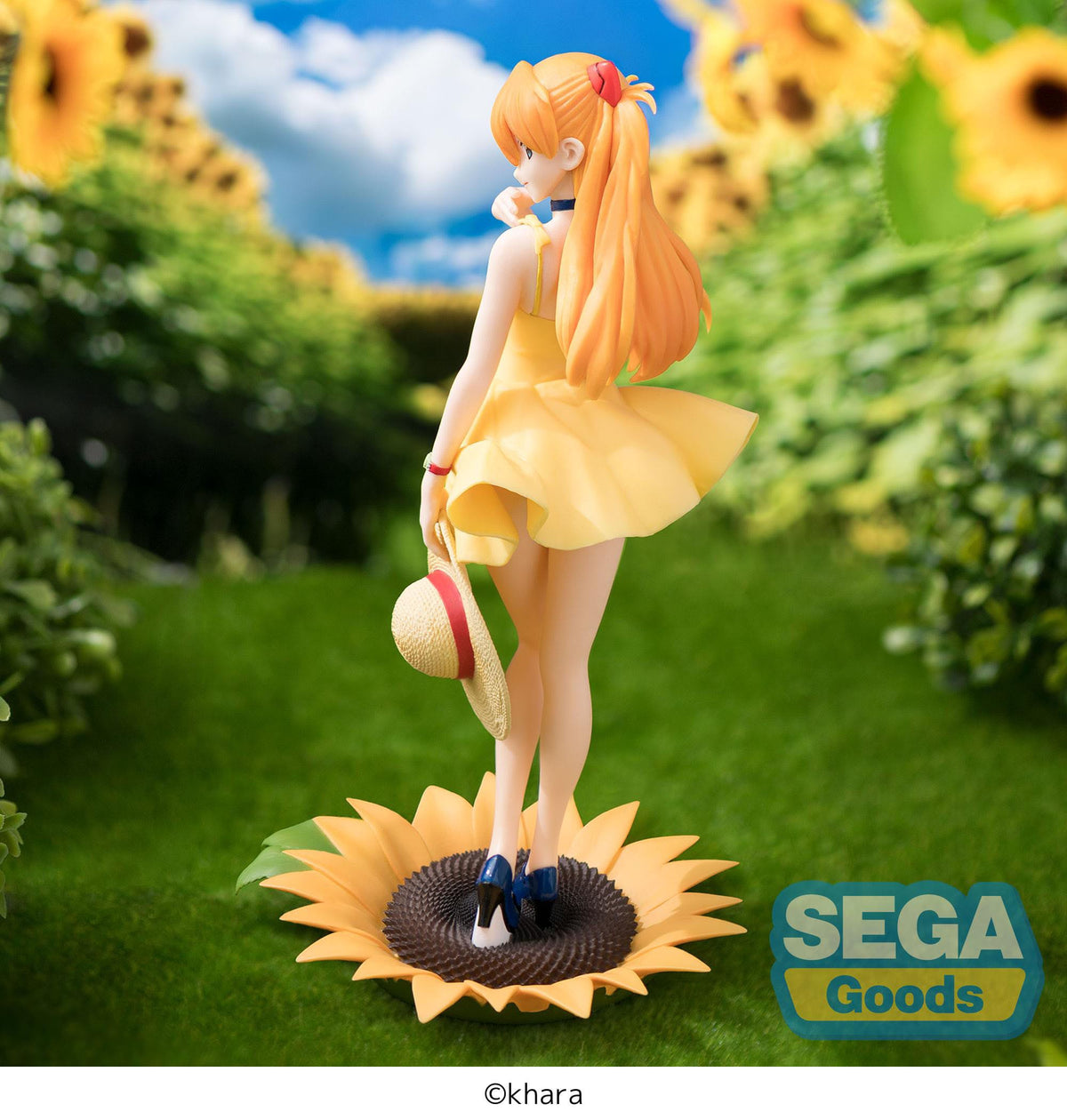 Rebuild of Evangelion - Asuka - Summer Dress Luminasta Figur (SEGA)