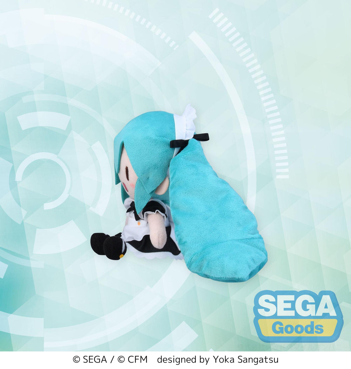 Hatsune Miku - Maid - Fuwa Petit Mini Plüschfigur (SEGA)