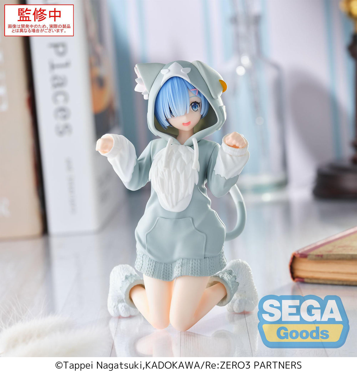 Re: zero - rem - mofumofu pack yumemirize figure (Sega)