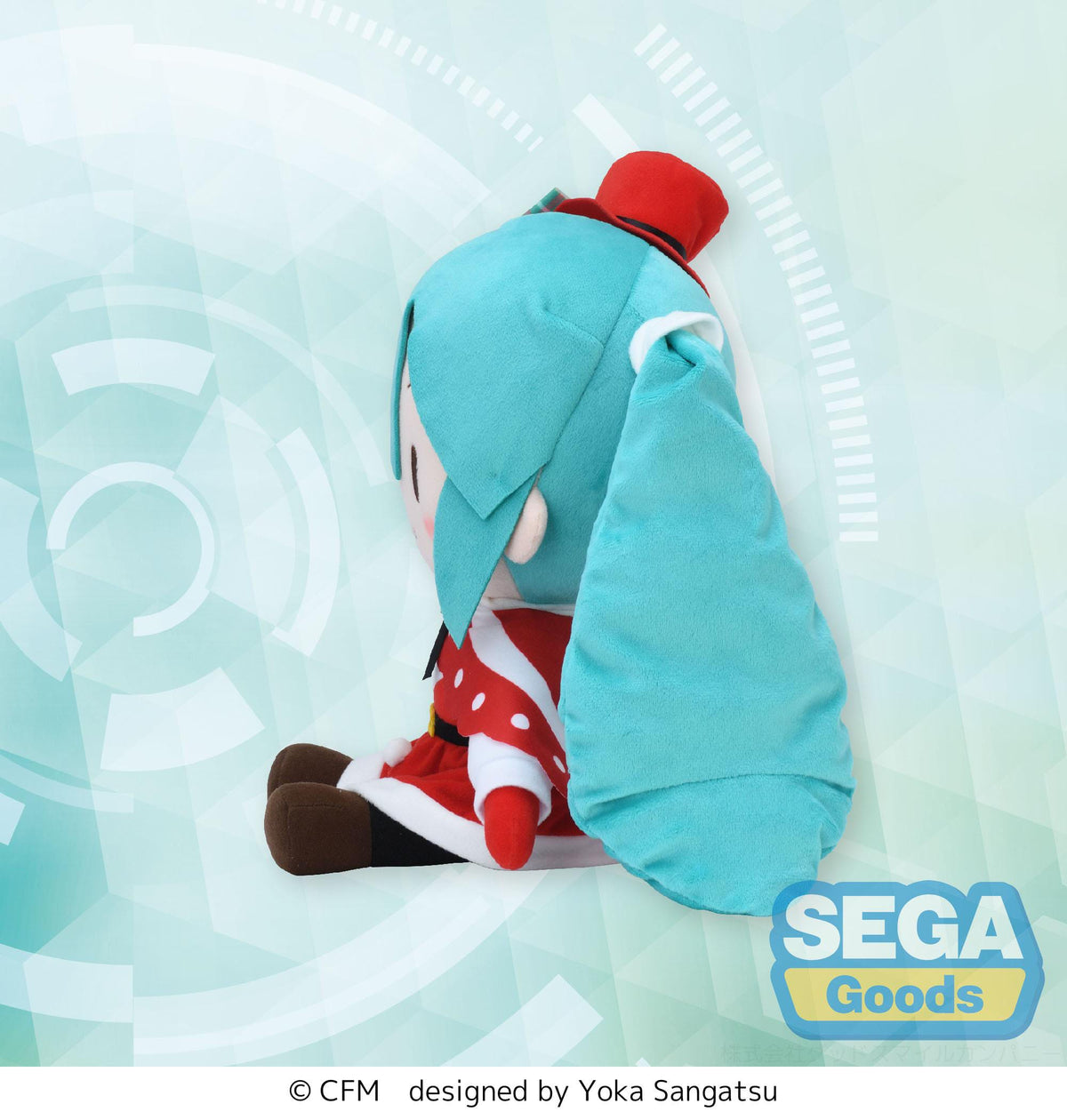 Hatsune Miku - Christmas - Fuwa Petit Plüschfigur LL (SEGA)