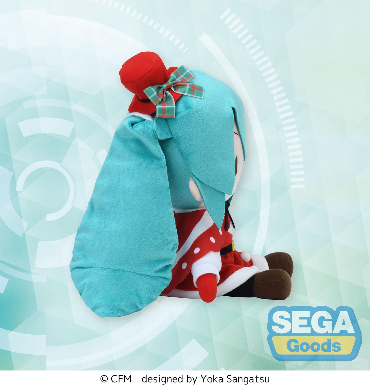 Hatsune Miku - Christmas - Fuwa Petit Plüschfigur LL (SEGA)
