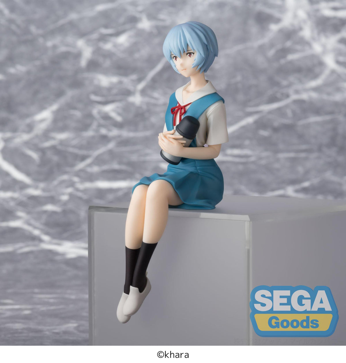 Rebuild of Evangelion - Rei Ayanami - PM Perching figure (Sega)