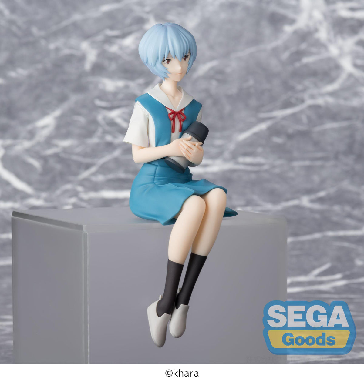 Rebuild of Evangelion - Rei Ayanami - PM Perching figure (Sega)