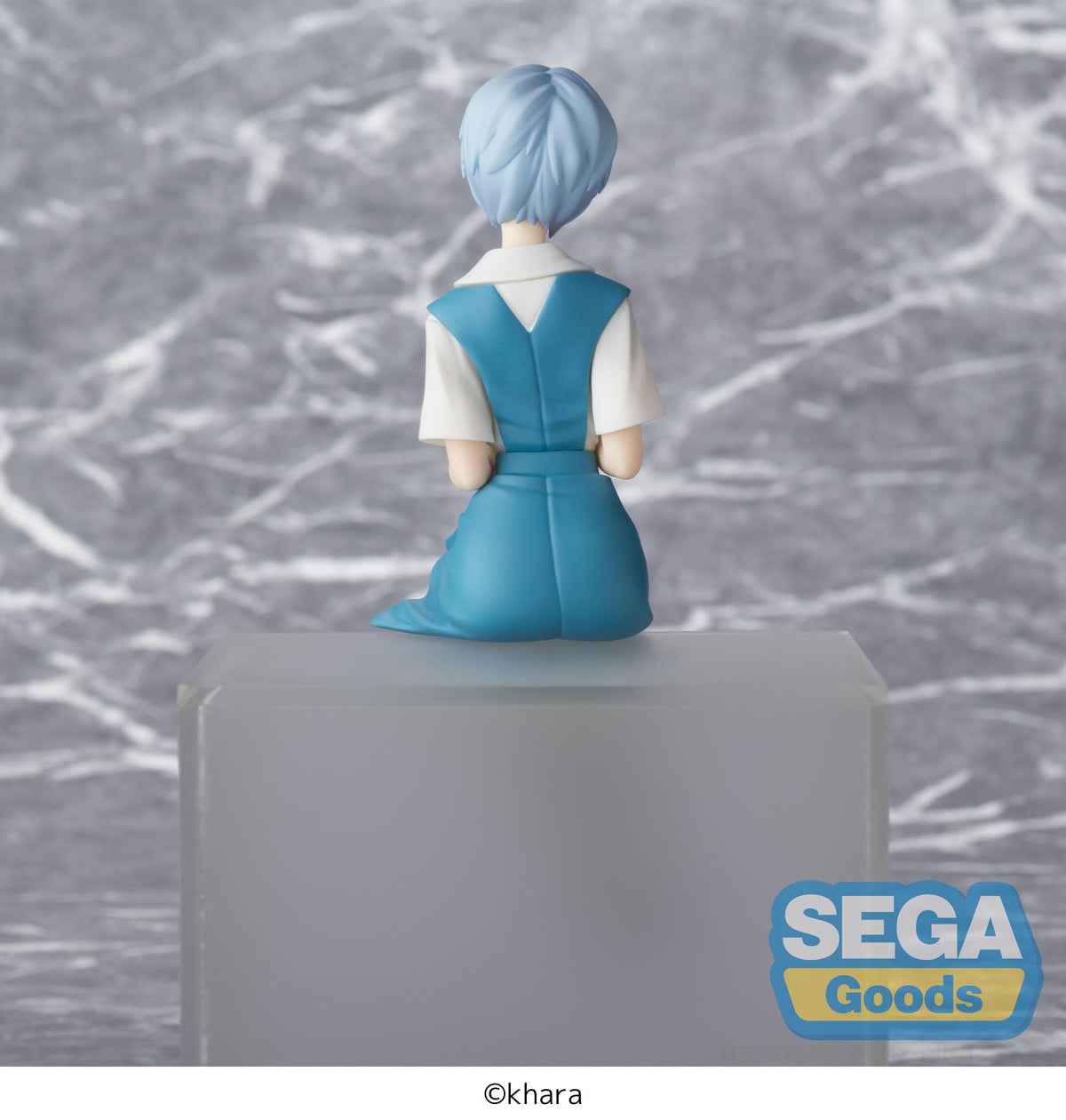 Rebuild of Evangelion - Rei Ayanami - PM Perching figure (Sega)