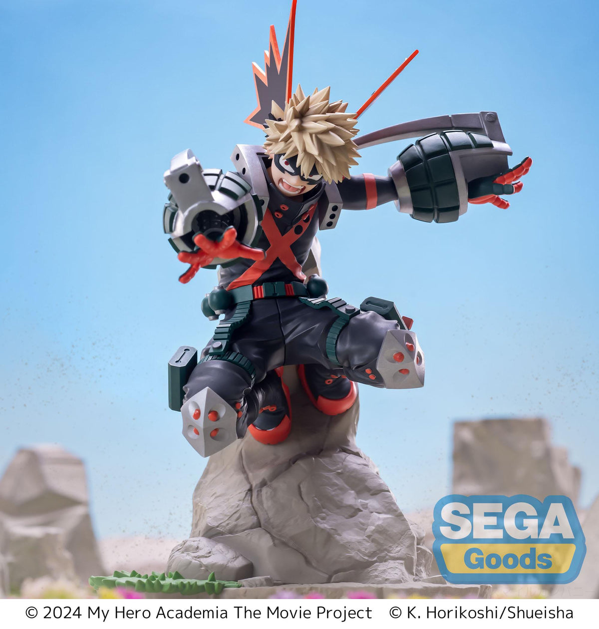 My Hero Academia: You're Next - Katsuki Bakugo - Xross Link Anime Figur (SEGA)