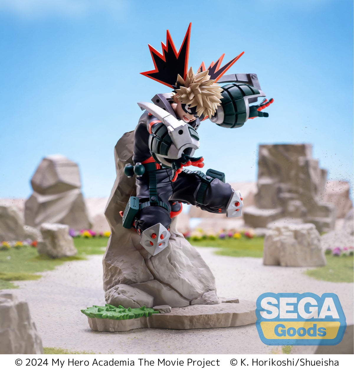 My Hero Academia: You're Next - Katsuki Bakugo - Xross Link Anime Figur (SEGA)