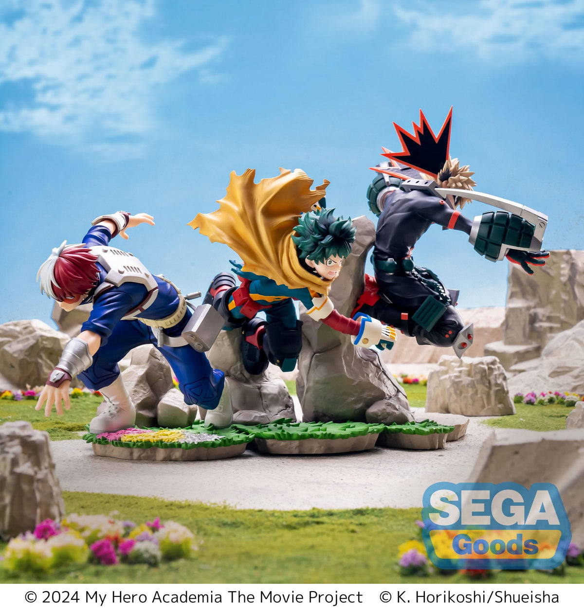 My Hero Academia: You're Next - Katsuki Bakugo - Xross Link Anime Figur (SEGA)