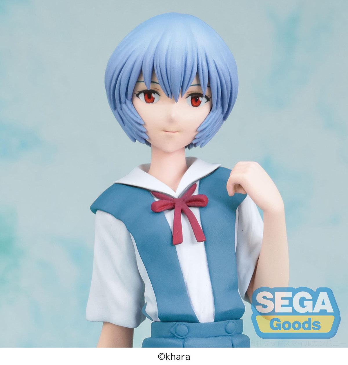 Evangelion - Rei Ayanami - Uniform High Premium Figur (SEGA)