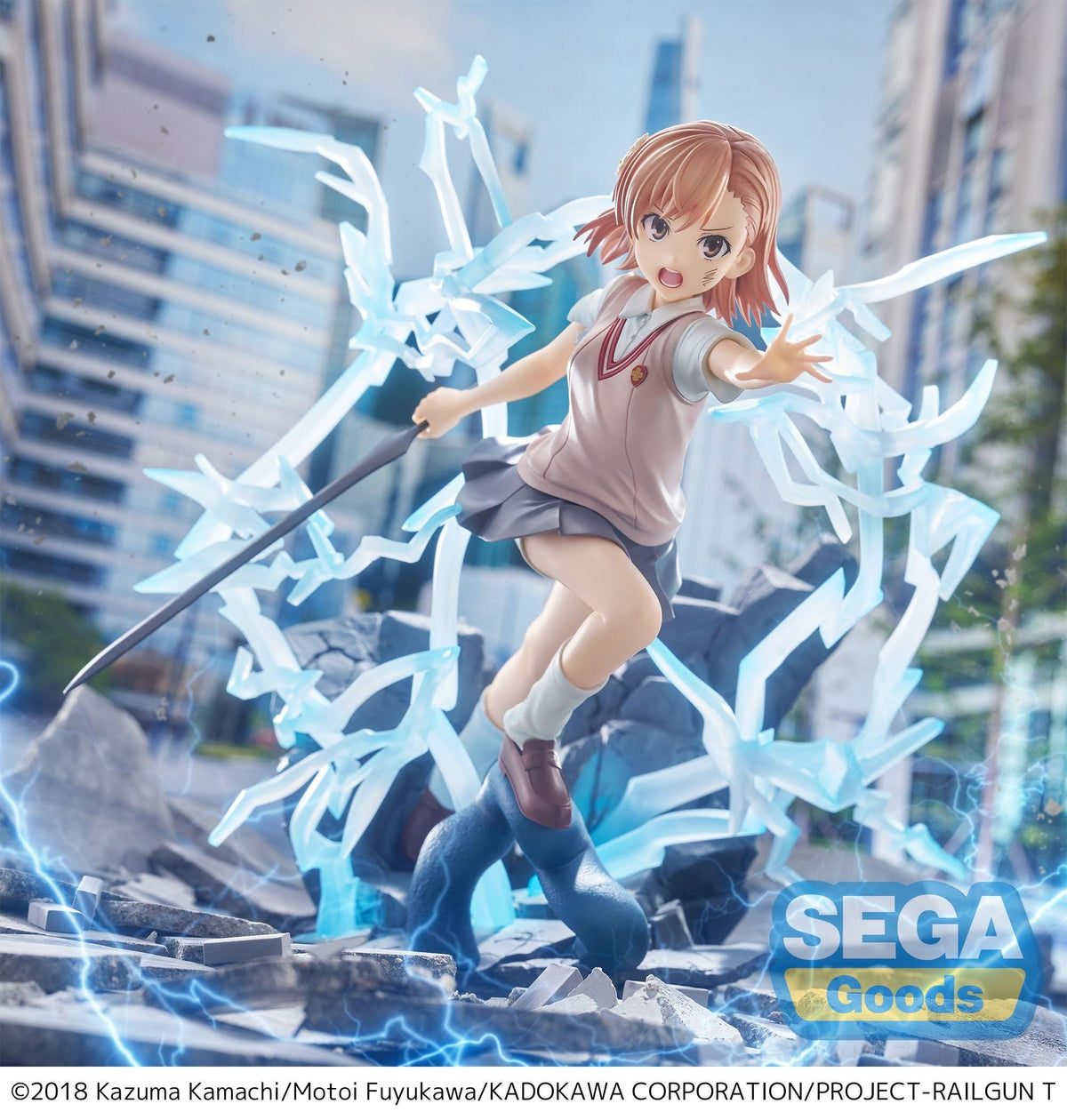 A Certain Scientific Railgun T - Mikoto Misaka - Figurizma figure (SEGA)
