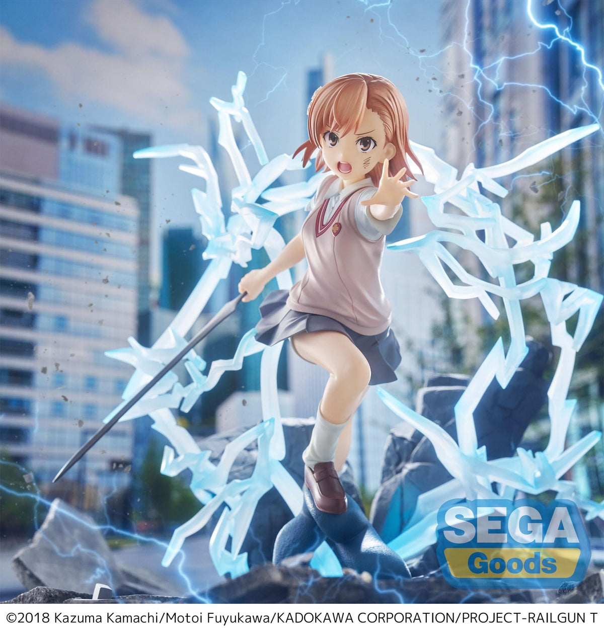 A Certain Scientific Railgun T - Mikoto Misaka - Figurizma figure (SEGA)