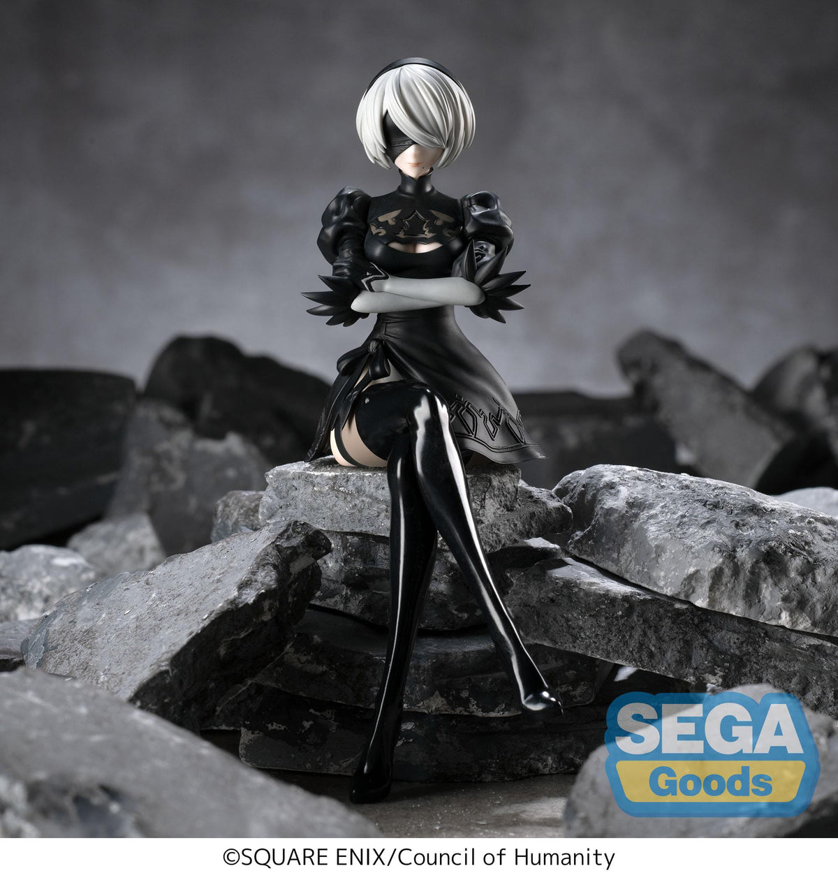 NieR:Automata Ver1.1a - 2B (YoRHa No. 2 Type B) - PM Perching figure (SEGA) (re-run)
