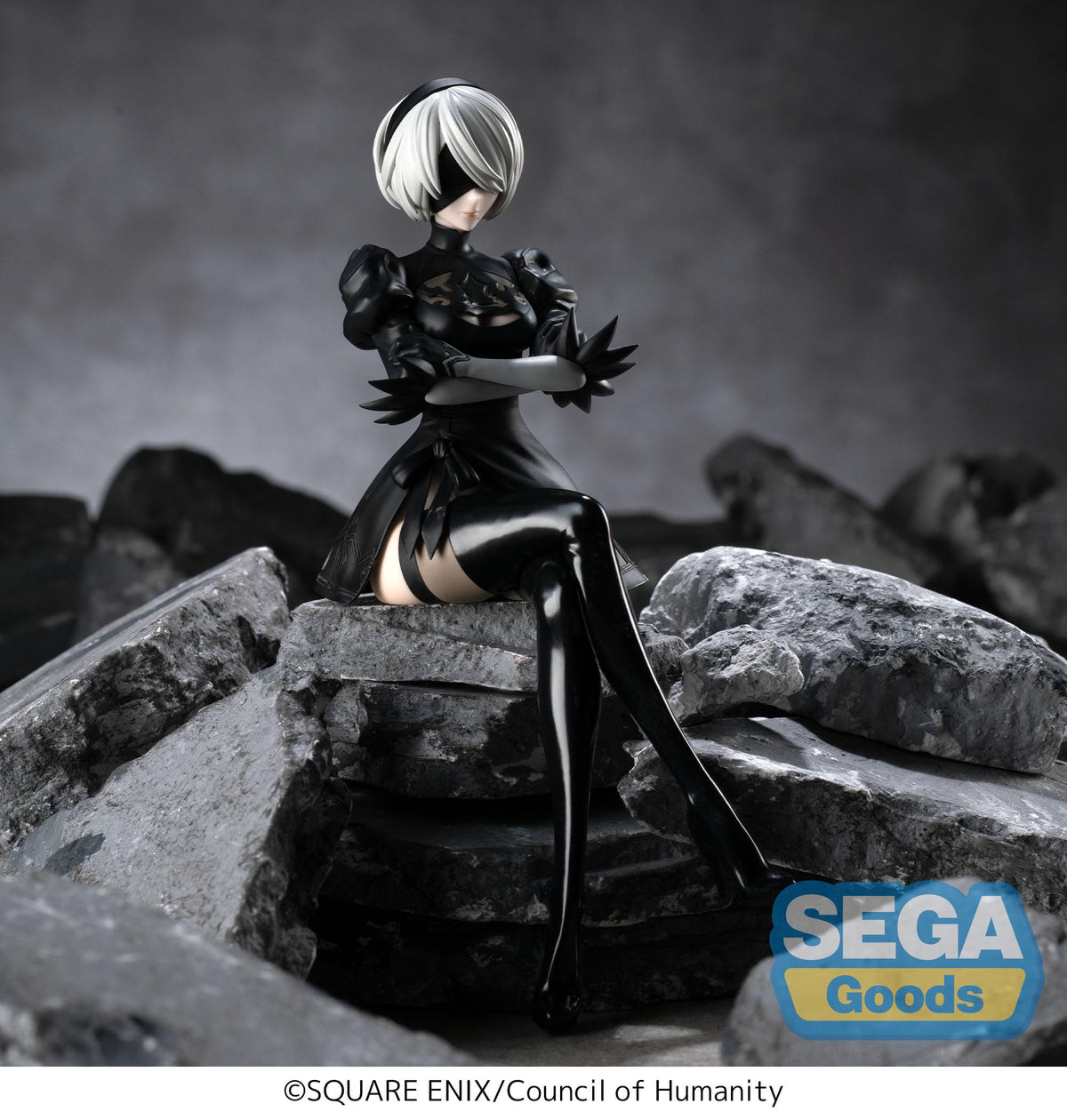 NieR:Automata Ver1.1a - 2B (YoRHa No. 2 Type B) - PM Perching figure (SEGA) (re-run)