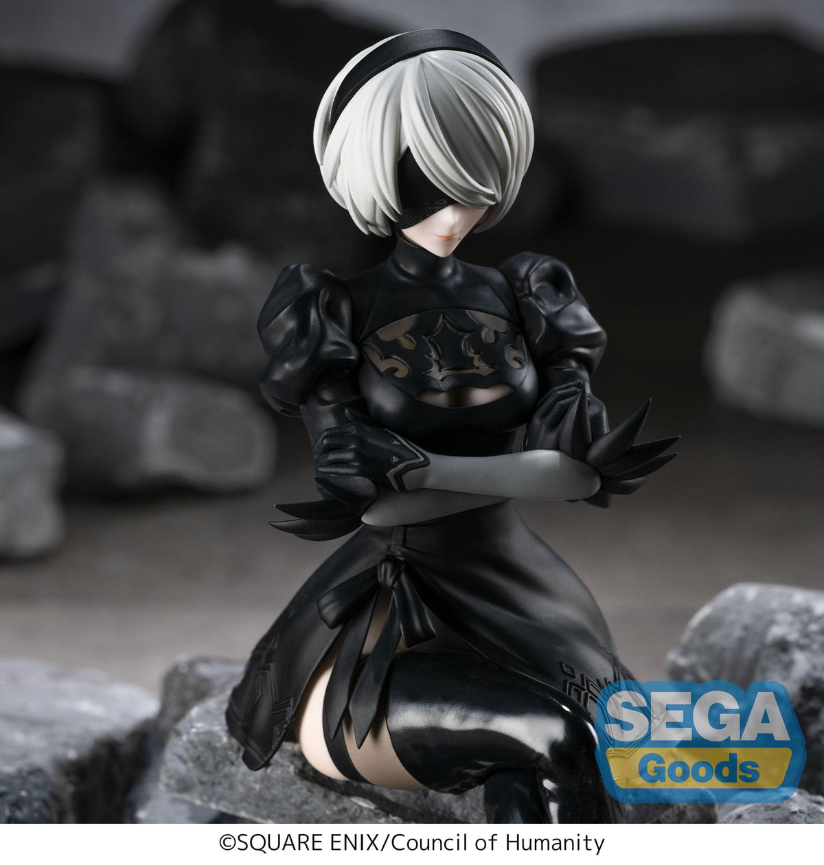 NieR:Automata Ver1.1a - 2B (YoRHa No. 2 Type B) - PM Perching figure (SEGA) (re-run)