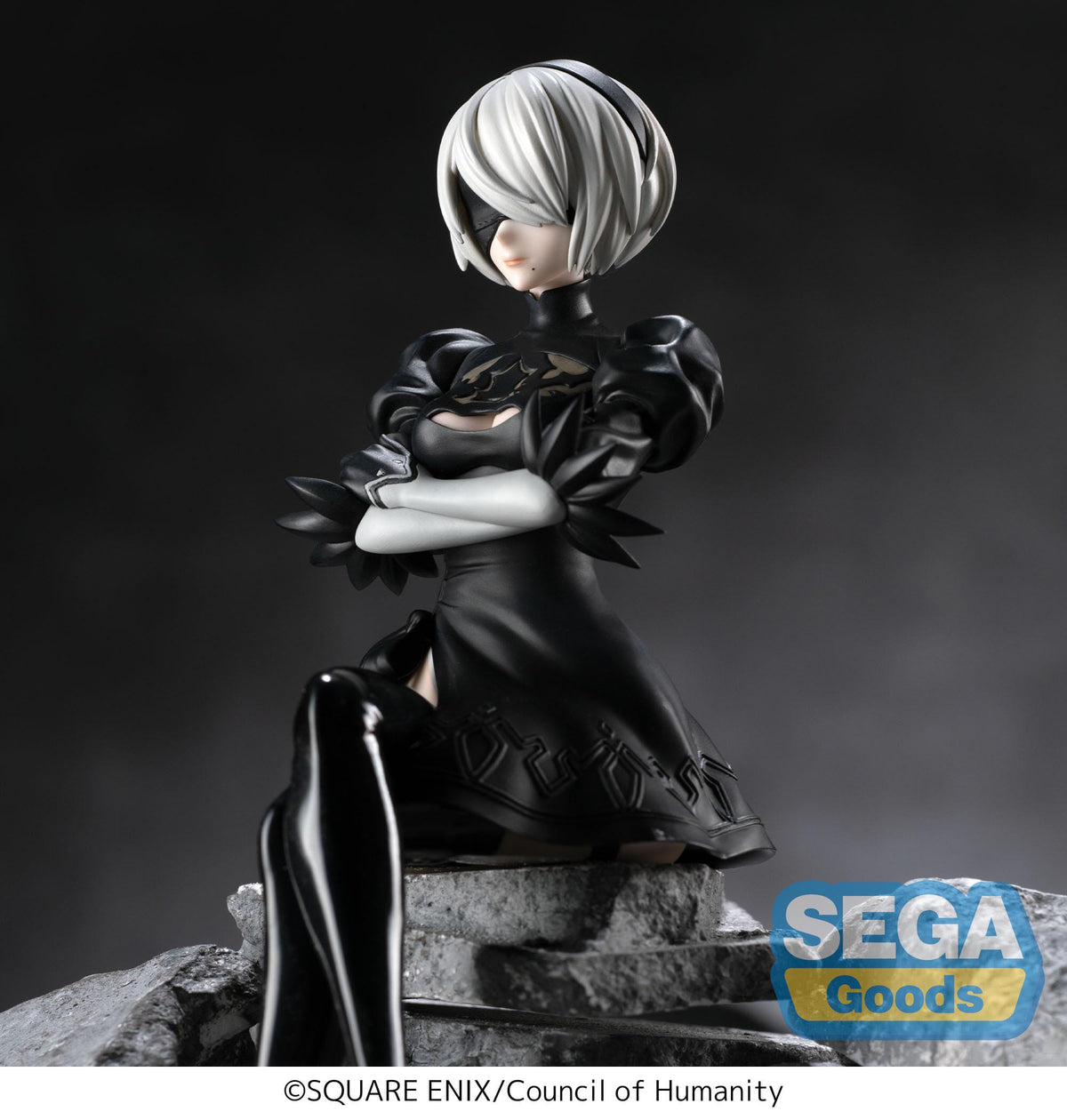 NieR:Automata Ver1.1a - 2B (YoRHa No. 2 Type B) - PM Perching figure (SEGA) (re-run)