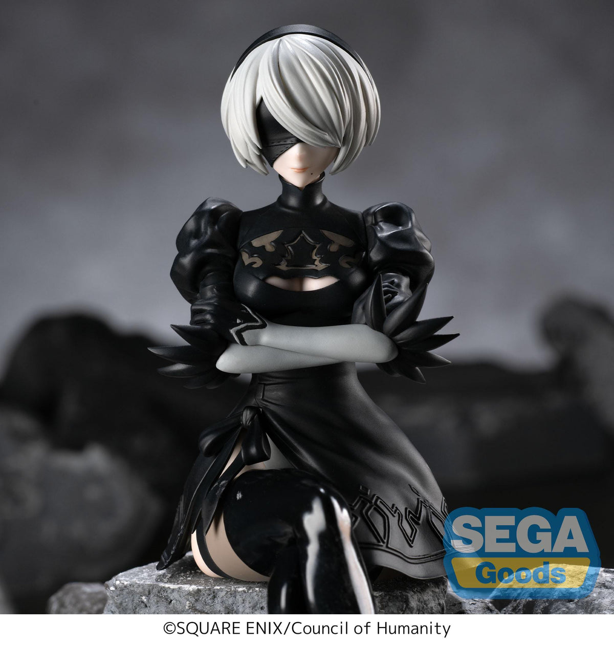 NieR:Automata Ver1.1a - 2B (YoRHa No. 2 Type B) - PM Perching figure (SEGA) (re-run)
