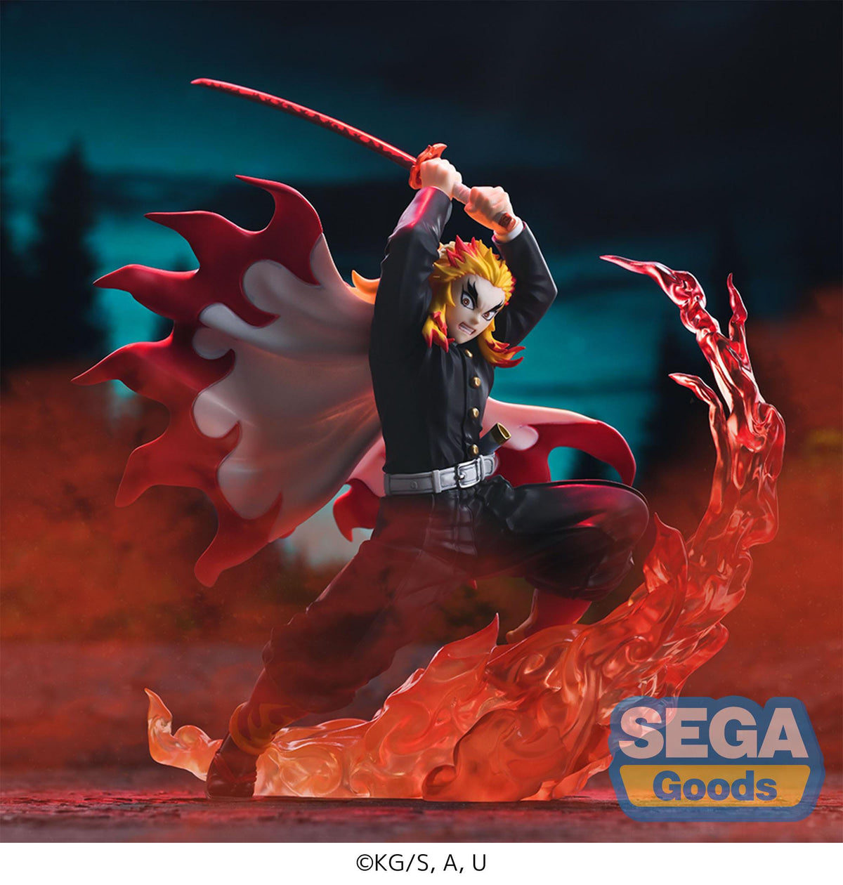 Demon Slayer - Kyojuro Rengoku - XROSS Link figure (Sega)