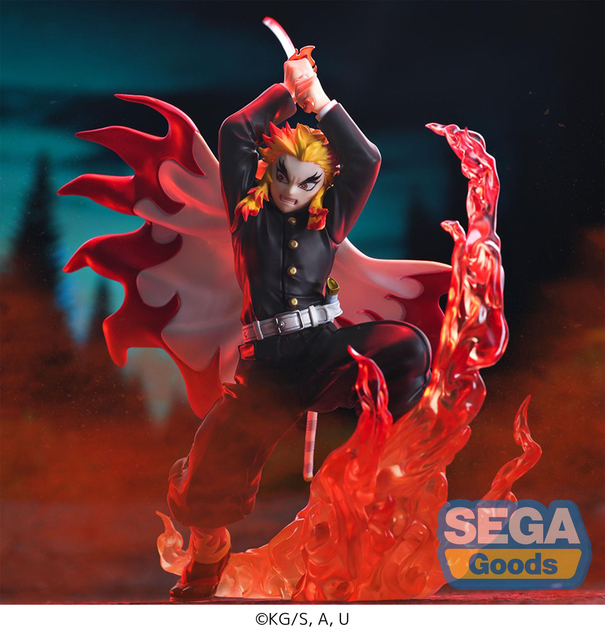 Demon Slayer - Kyojuro Rengoku - XROSS Link figure (Sega)