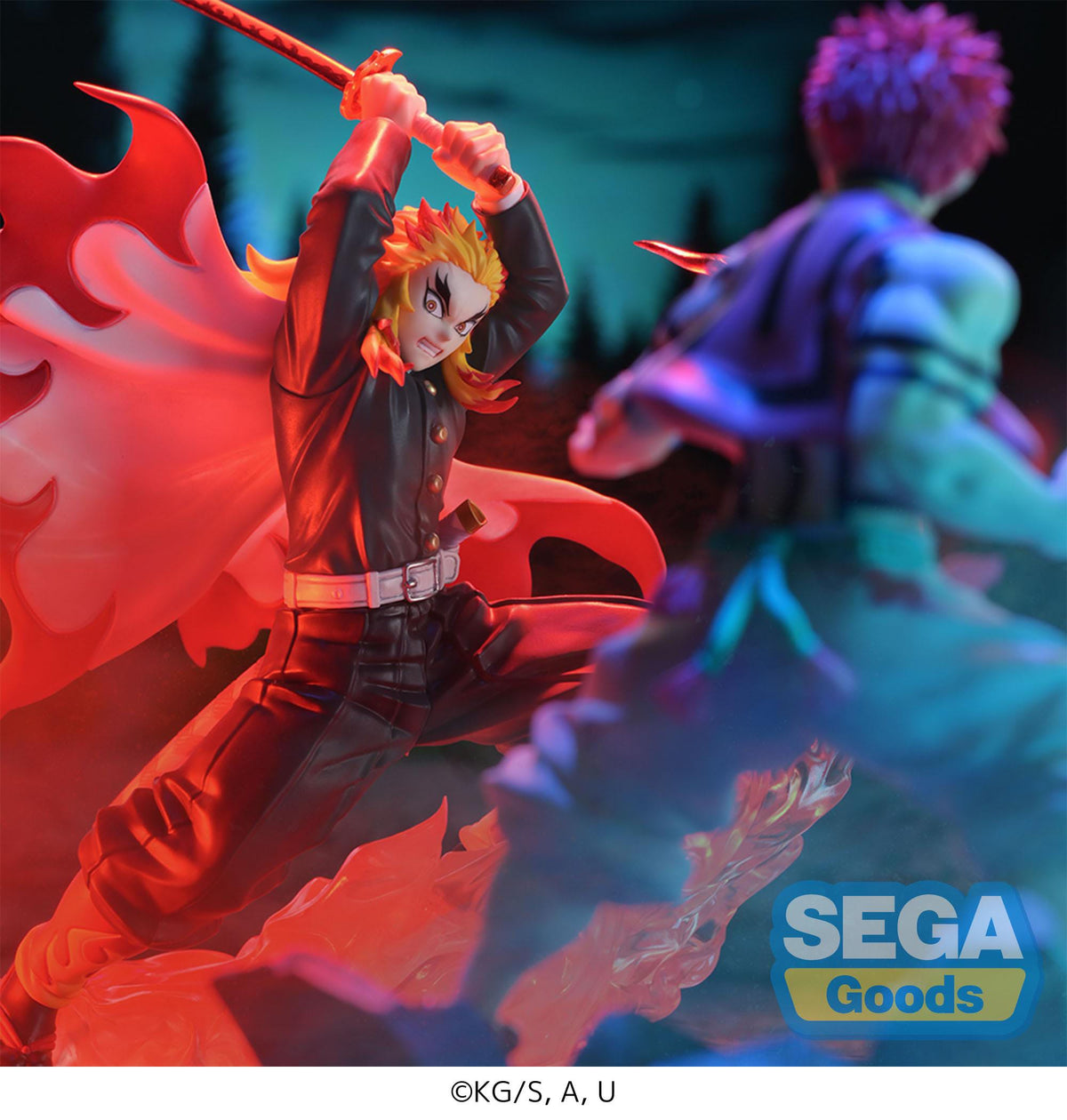 Demon Slayer - Kyojuro Rengoku - XROSS Link figure (Sega)