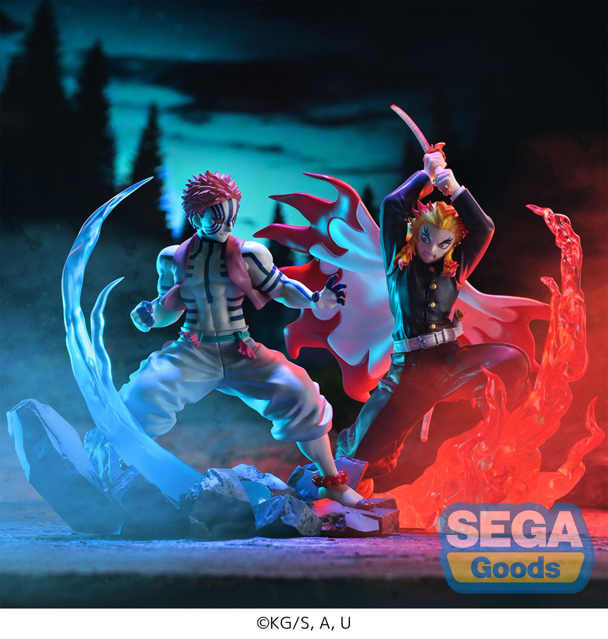 Demon Slayer - Kyojuro Rengoku - XROSS Link figure (Sega)