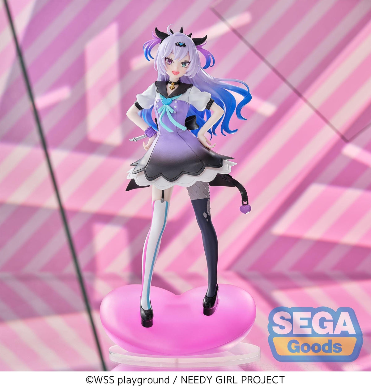 Needy Girl Overdose  - Purple Lollipop - XStellar Figur (SEGA)