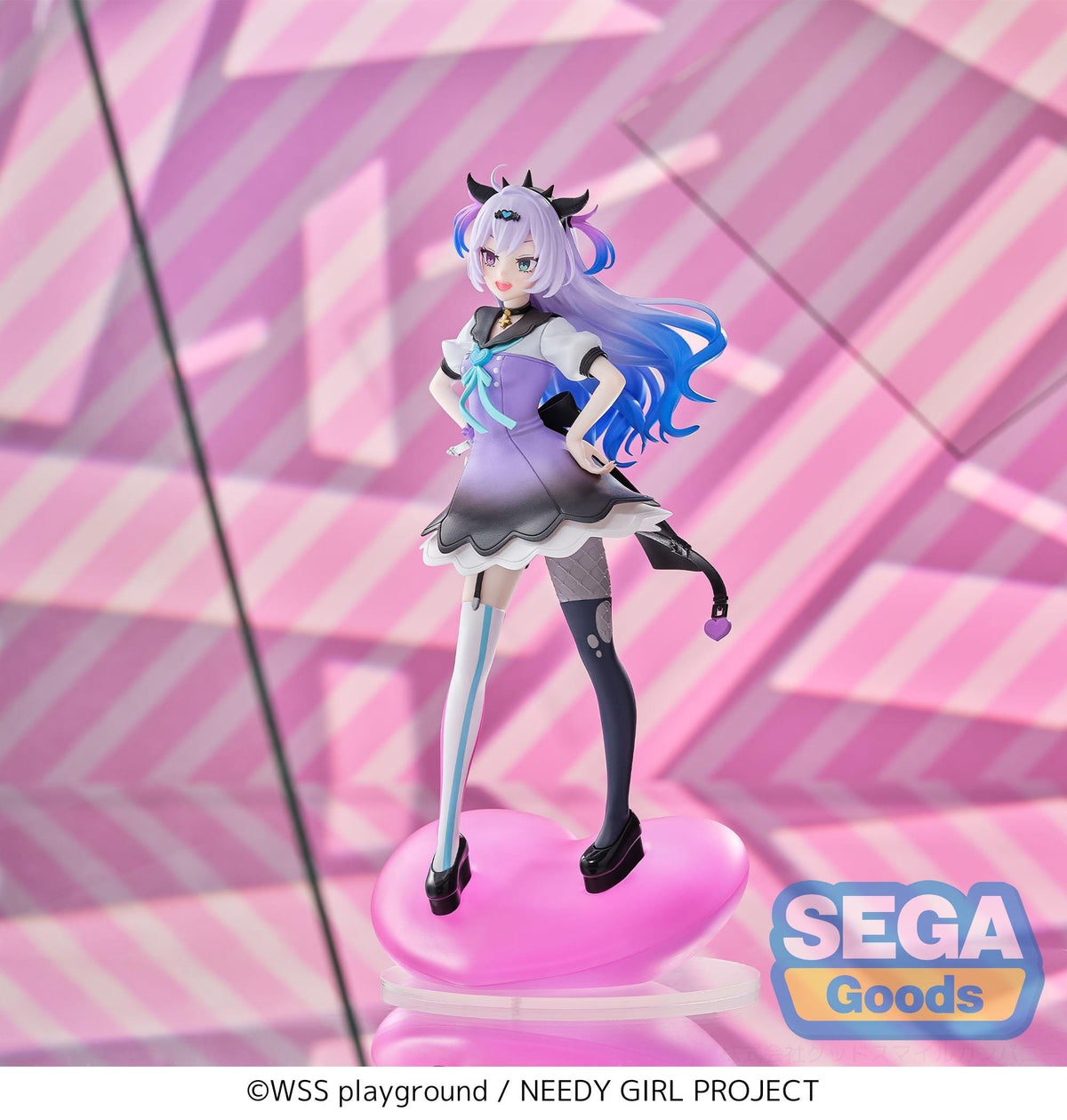 Needy Girl Overdose  - Purple Lollipop - XStellar Figur (SEGA)
