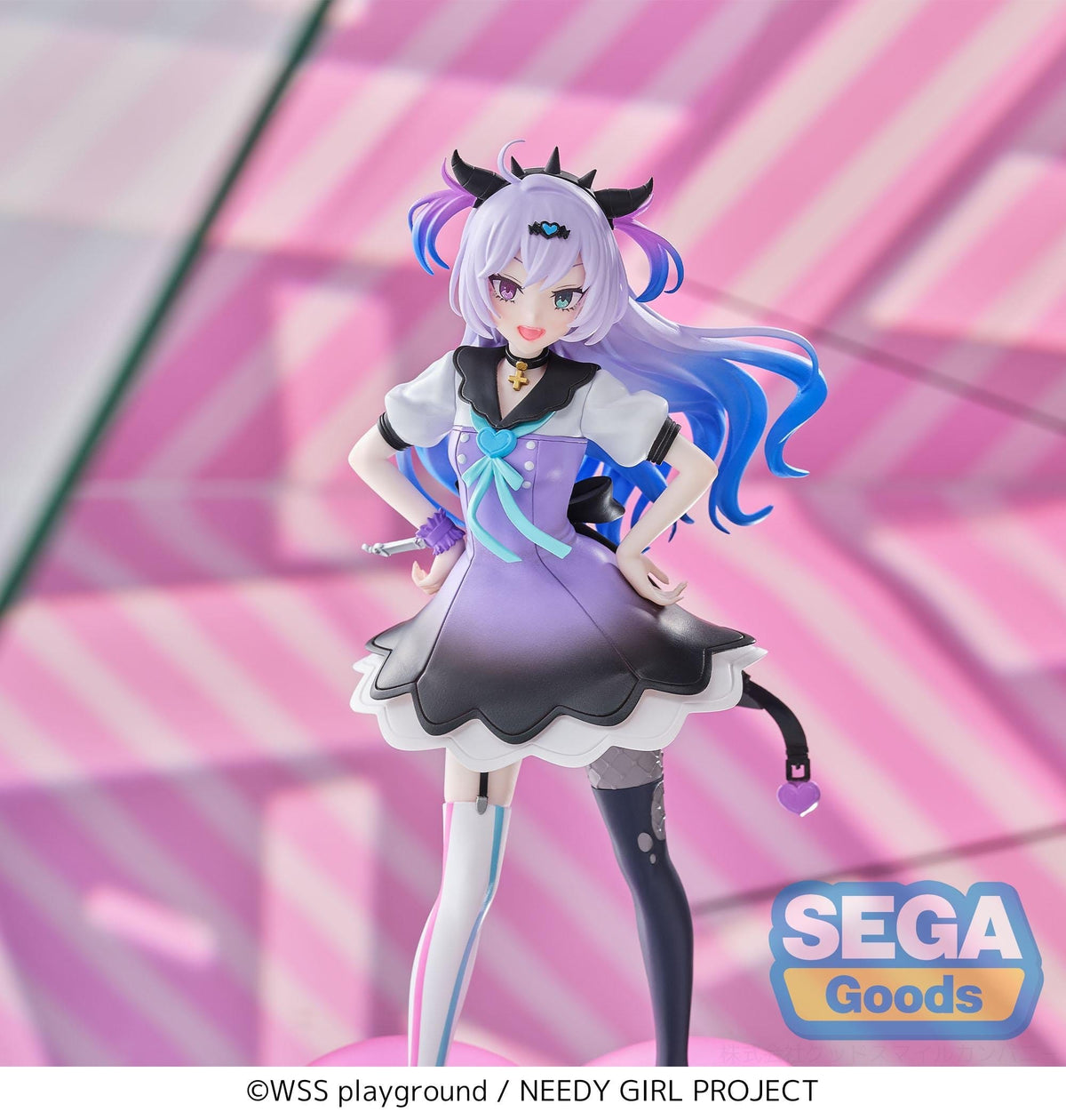 Needy Girl Overdose  - Purple Lollipop - XStellar Figur (SEGA)